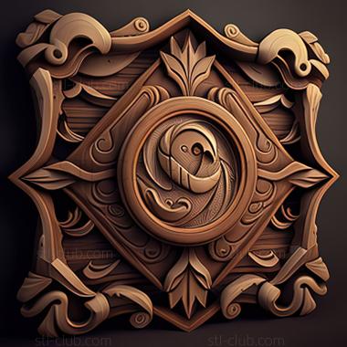 3D модель Игра Hearthstone (STL)